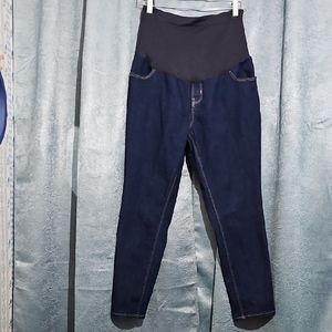 Old Navy WOW Maternity  Blue Jeans with Elastic Waistband - Size 14 Short